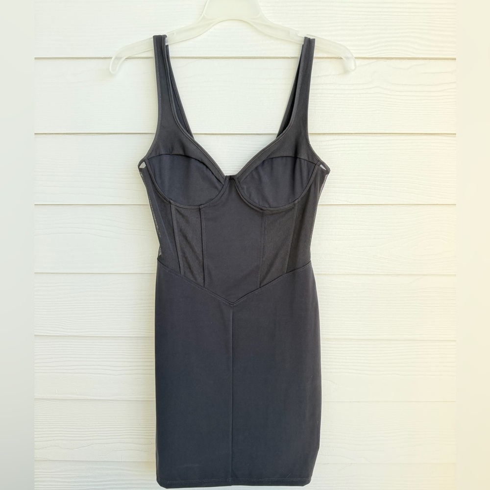 Zara Black Mesh Dress